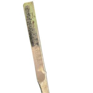 Vintage Sextoblade Straight Razor With Yellow Handle